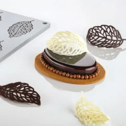 Moules À Chocolat|Moule Silicone*PAVONI Moule Silicone Gourmand Plume 8,4 x 3,8 x H 0,2 cm (x10)
