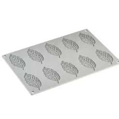 Moules À Chocolat|Moule Silicone*PAVONI Moule Silicone Gourmand Plume 8,4 x 3,8 x H 0,2 cm (x10)