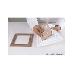 Moule Silicone*SILIKOMART Moule Silicone Insert 12 Carrés 26 cm Professional