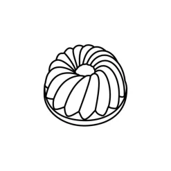 Moule Silicone|Moules À Gâteaux*PAVOFLEX Moule Silicone Kouglof Ø 7 cm x H 3,3 cm (x24)