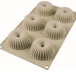 Moule Silicone|Moules À Gâteaux*SILIKOMART 3D DESIGN Moule Silicone Mini Raggio Ø6.7 cm