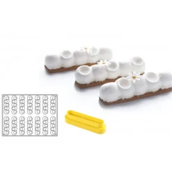 Moule Silicone|Moules À Gâteaux*PAVOFLEX Moule Silicone Pelota 13 x 3,2 cm x H 2,8 cm (x14)