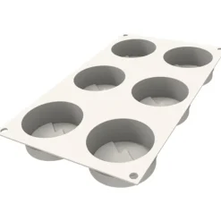 Moule Silicone|Moules À Gâteaux*SILIKOMART Moule Silicone Sapin Mini Hiver Ø 7 x H 3 cm (x6)