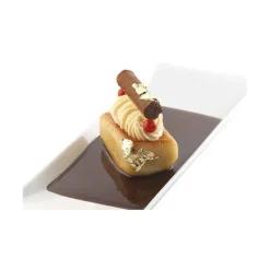 Moule Silicone*SILIKOMART Moule Silicone Savarin Rectangle 7,5 x 4,8 cm x H 2,8 cm (x8)