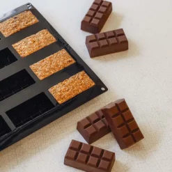 Moule Silicone*PAVOFLEX Moule Silicone Tablette 8,5 x 4,5 cm × H 3 cm (x16) Cédric Grolet Pavoni