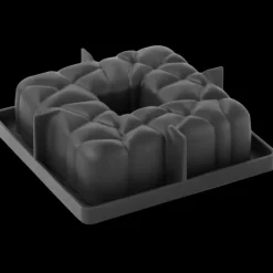 Moule Silicone|Moules À Gâteaux*PAVONI Moule Silicone Tarte Square 15 x H 5,5 cm