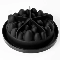 Moule Silicone*PAVONI Moule Silicone Œuf de Pâques ø 16 x H 6,5 cm