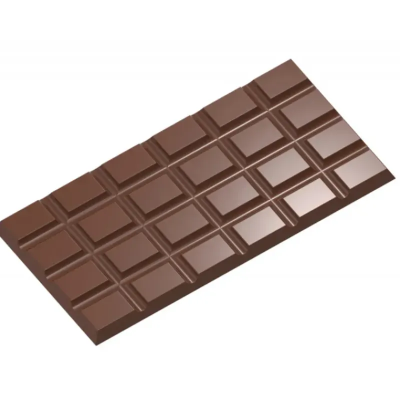 Moules À Chocolat*CHOCOLATE WORLD Moule Tablette Chocolat 15,6 x 7,7 cm (x3)