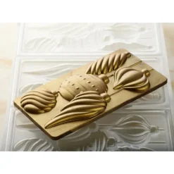 Moules À Chocolat*PAVONI Moule Tablette Chocolat Boule Noël 15,4 x 7,7 cm