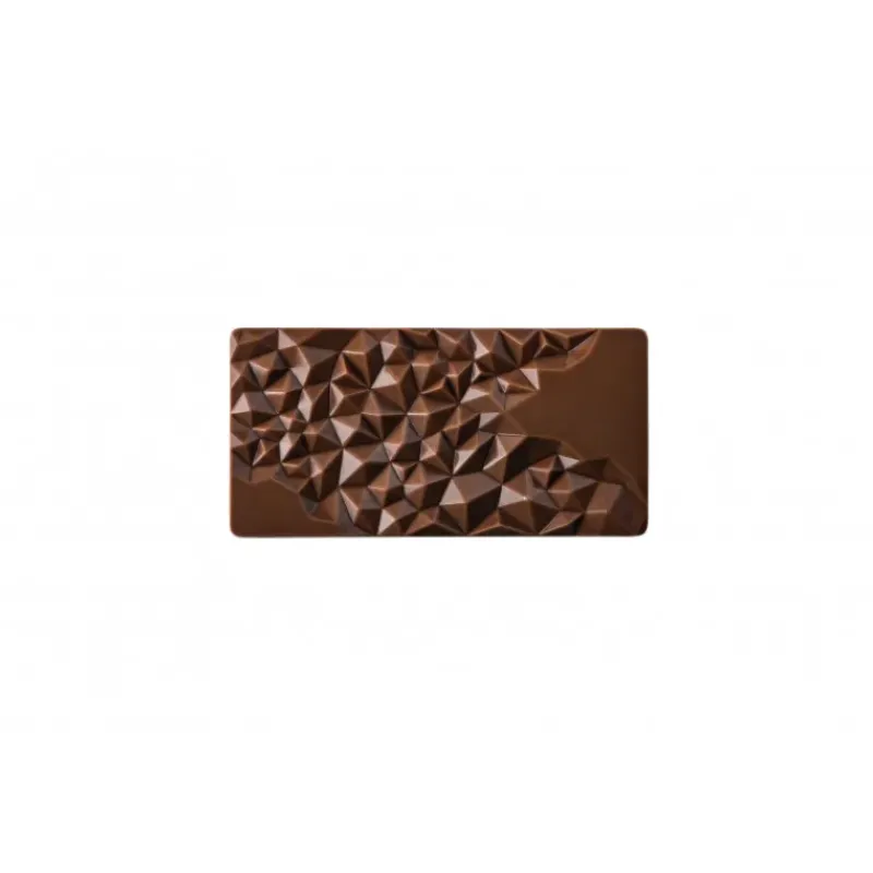 Moules À Chocolat*PAVONI Moule Tablette Chocolat Fragment 15,5 x 7,7 cm x H 1 cm (x3)