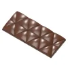 Moules À Chocolat*CHOCOLATE WORLD Moule Tablette Chocolat Triangles Convexes 12,4 x 5,5 cm (x4)