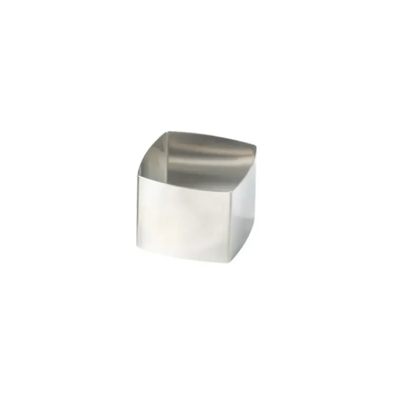 Cercle À Patisserie*MALLARD FERRIERE Nonnette Carré Bombé H 4,5 cm