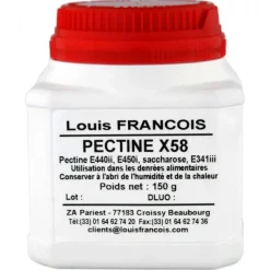 Additifs Alimentaires*LOUIS FRANCOIS Pectine de Fruits X58 150 g Louis François