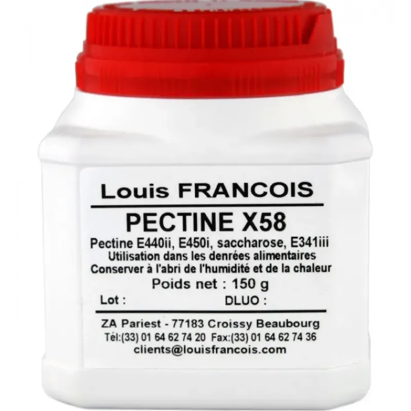 Additifs Alimentaires*LOUIS FRANCOIS Pectine de Fruits X58 150 g Louis François