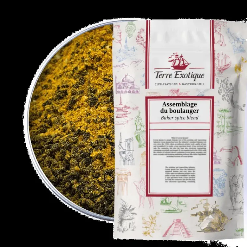 Marinade, Mélange Epices|Epices*TERRE EXOTIQUE Épices du Boulanger 500 g