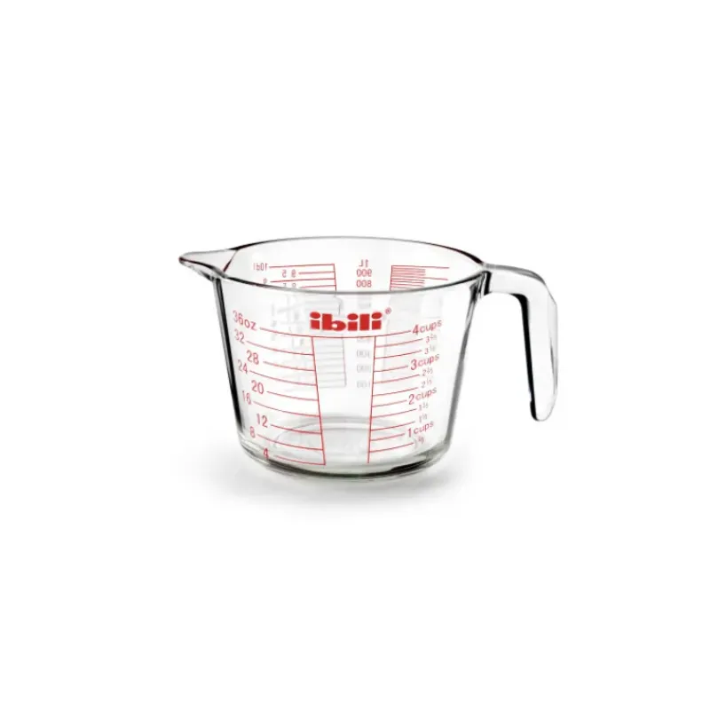 Verre Doseur*IBILI Pichet Gradué Verre 1 L