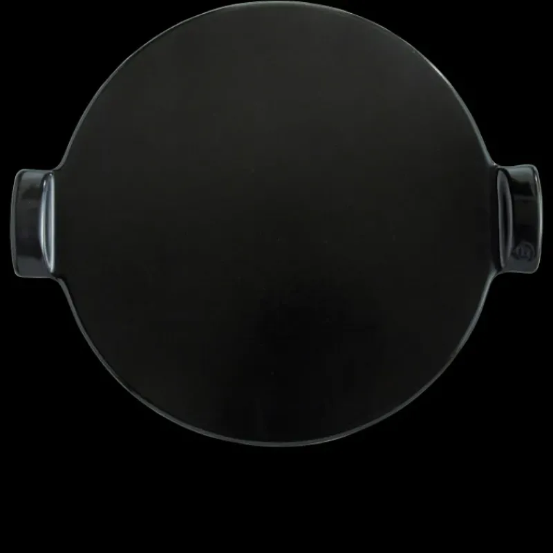 Plat De Cuisson*EMILE HENRY Pierre à Pizza Fusain 36 cm