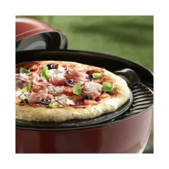 Plat De Cuisson*EMILE HENRY Pierre à Pizza Fusain 36 cm