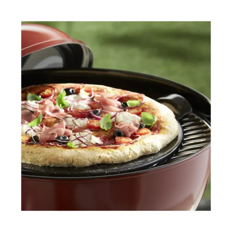 Plat De Cuisson*EMILE HENRY Pierre à Pizza Fusain 36 cm