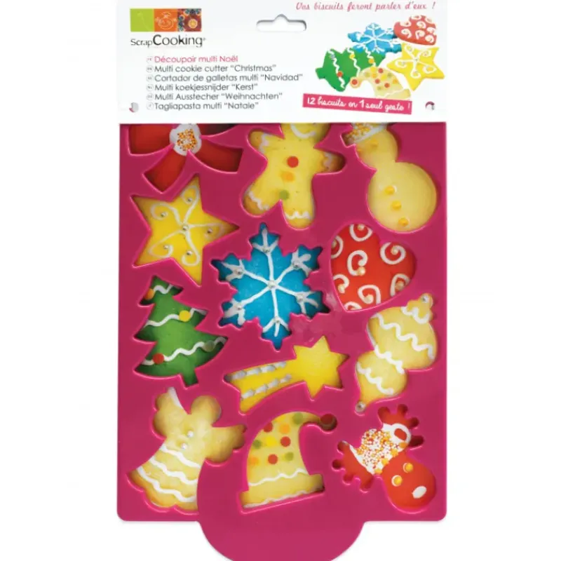Emporte Pièce - Découpoir Pâtisserie*SCRAPCOOKING Plaque Emporte-pièces Noël