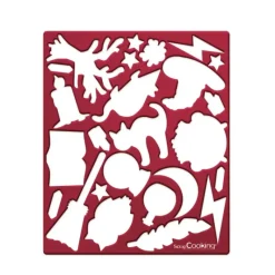 Emporte Pièce - Découpoir Pâtisserie*SCRAPCOOKING Plaque Multi-découpoirs Sorcier