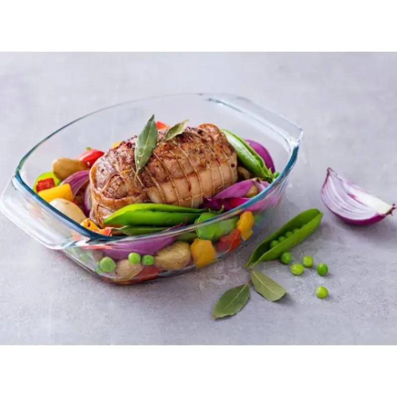 Plat De Cuisson*PYREX Plat à Four en Verre Ovale 30 x 21 cm 2 L Irrésistible