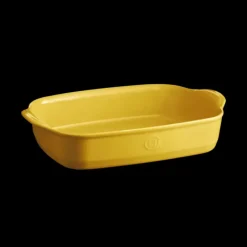 Plat De Cuisson*EMILE HENRY Plat à Four Rectangulaire en Céramique 36 x 22,5 cm Provence