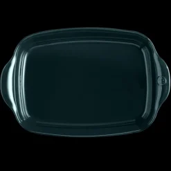 Plat De Cuisson*EMILE HENRY Plat à Four Rectangulaire en Céramique 36 x 22,5 cm Belle-Île