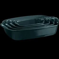 Plat De Cuisson*EMILE HENRY Plat à Four Rectangulaire en Céramique 36 x 22,5 cm Belle-Île