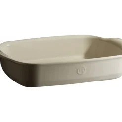 Plat De Cuisson*EMILE HENRY Plat à Four Rectangulaire en Céramique 36 x 22,5 cm Argile