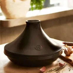 Tajines*EMILE HENRY Plat à Tajine en céramique 33,5 cm Ardoise Delight