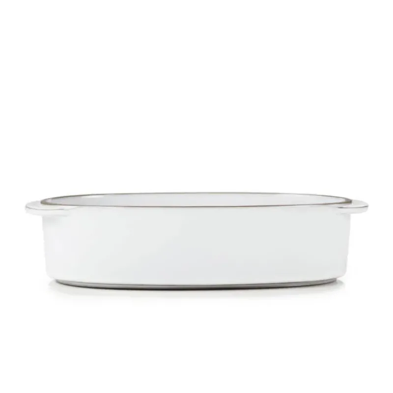 Plat De Cuisson*REVOL Plat Oblong Blanc Cumulus 19 x 13 cm Caractère Culinaire