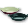 Plat De Cuisson*MATFER Plat Ovale Noir 25,5 cm en Fonte émaillée