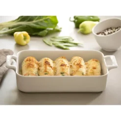 Plat De Cuisson*REVOL Plat Rectangulaire Blanc 26x19 cm Belle Cuisine