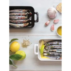 Plat De Cuisson*REVOL Plat Rectangulaire Blanc 19x13 cm Belle Cuisine