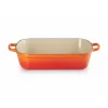 Plat De Cuisson*LE CREUSET Plat Rectangulaire en Fonte 37 cm Volcanique