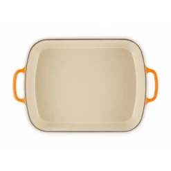 Plat De Cuisson*LE CREUSET Plat Rectangulaire en Fonte 37 cm Volcanique