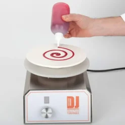 Présentoirs Pour Gâteaux*CUISINEADDICT Plateau Tournant Électrique 9 Vitesses