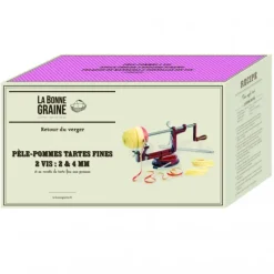 Eplucheurs, Dénoyauteur*La Bonne Graine Pèle-pommes 2 épaisseurs