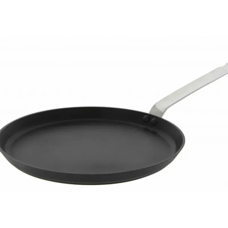 Poêles*DE BUYER Poêle à Crêpes Anti Adhésive Ø 30 cm Choc Intense