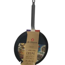 Poêles*DE BUYER Poêle à Crêpes Tôle Bleue Ø 20 cm Outdoor