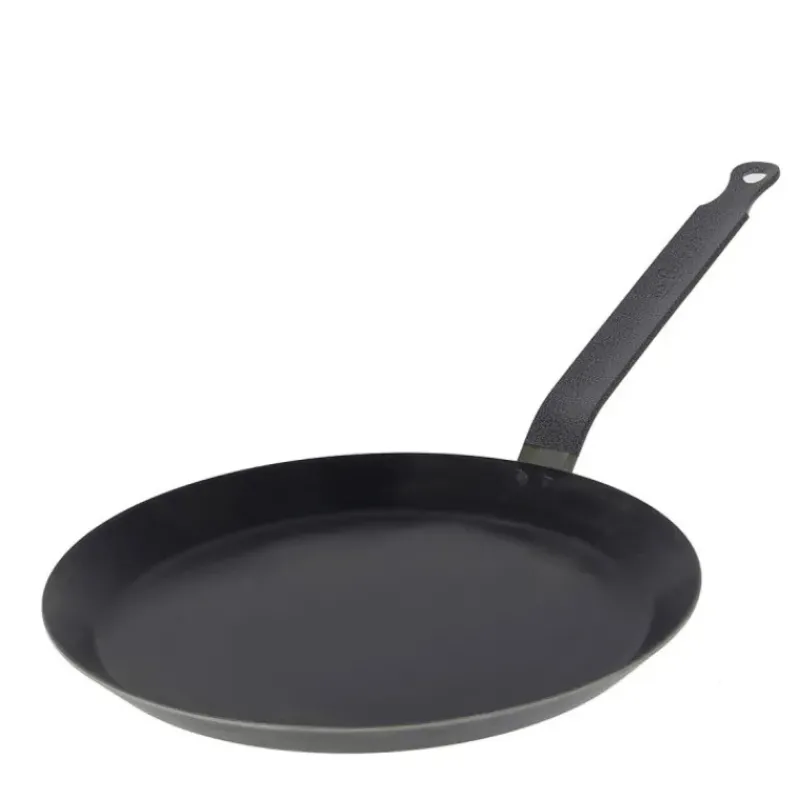 Poêles*DE BUYER Poêle à Crêpes Tôle Bleue Ø 18 cm Outdoor