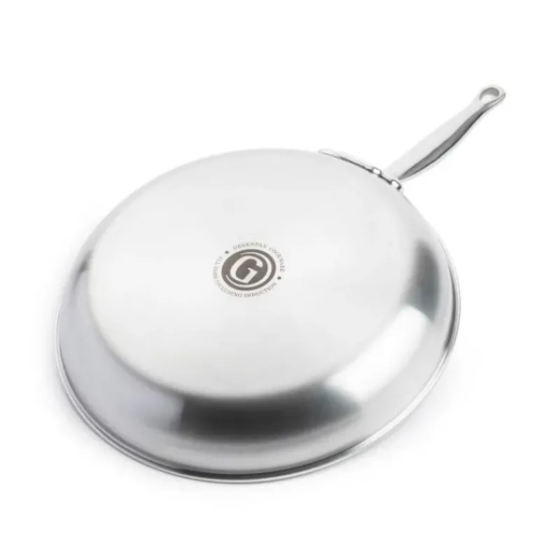 Poêles*GREENPAN Poêle à Frire Inox Ø 28 cm PREMIERE