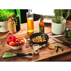 Poêles*DE BUYER Poêle à Frire Tôle Bleue Ø 32 cm Blue Carbon