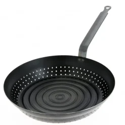 Poêles*DE BUYER Poêle à Marrons tous feux Ø 28 cm Outdoor