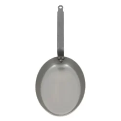 Poêles*DE BUYER Poêle à Poisson Carbone Plus 36 cm, Ovale, , Tôle Acier