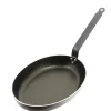 Poêles*DE BUYER Poêle à Poisson Ovale ø36 cm Antiadhésive Choc Resto Induction