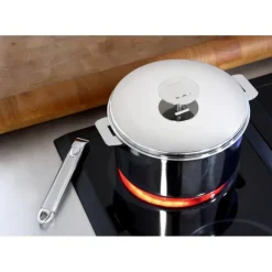 Poêles*CRISTEL Poêle Casteline Ø 22 cm Manche Amovible Anti-Adhésive Inox