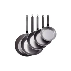 Poêles*DE BUYER Poêle Lyonnaise Carbone Plus Ø 20 cm - Poêle à frire ronde