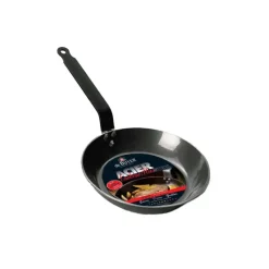 Poêles*DE BUYER Poêle Lyonnaise Carbone Plus Ø 20 cm - Poêle à frire ronde